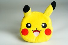 Pikachu Pocket Monsters Zipper Pouch Japan Figure Plush Stuffed Toys Collectible
