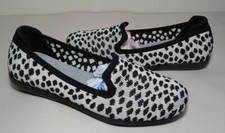 Clarks Size 6 M CARLY DREAM Black White Interest Loafers New Women's Shoes