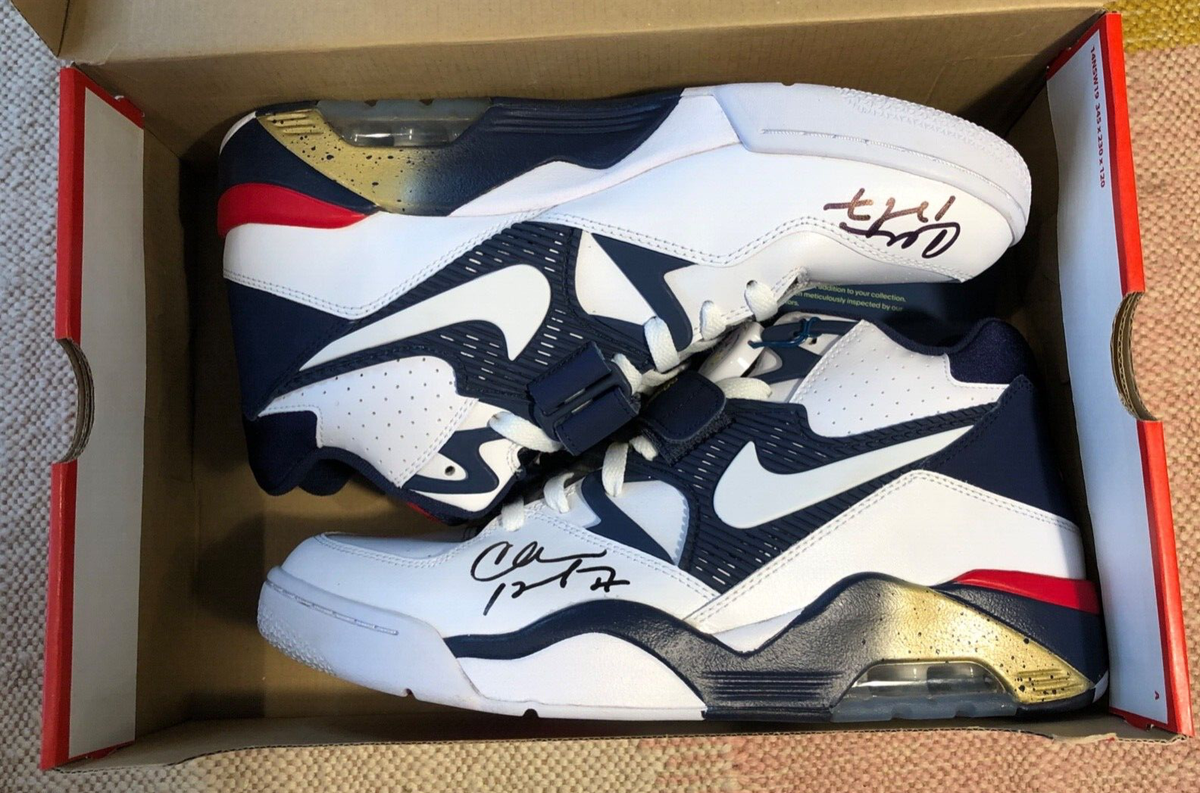 Charles Barkley RARE Signed Autograph Nike Air Force 180 USA