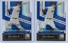 SWEET 2007 DONRUSS ELITE ROSS DETWILER AUTO ROOKIE CARD #131 LOT ~ BOTH 070/100