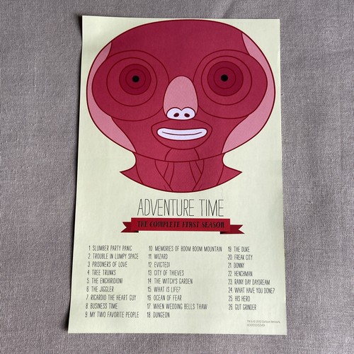 Adventure Time: Complete First Season 1 (DVD 2-Disc Eps 1-26 2010) CN Finn Jake - Picture 5 of 10