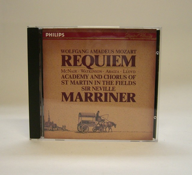 Mozart Requiem Marriner, St Martin in the Fields 1991 Philips 423