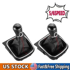Shift Knob Car Gear Shifter Knob Stick Head Lever For Vw Jetta Golf Mk5 Mk6 5kd