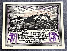 STETTIN (SZCZECIN) NOTGELD 50 PFENNIG 1921 EMERGENCY MONEY GERMANY (33878)