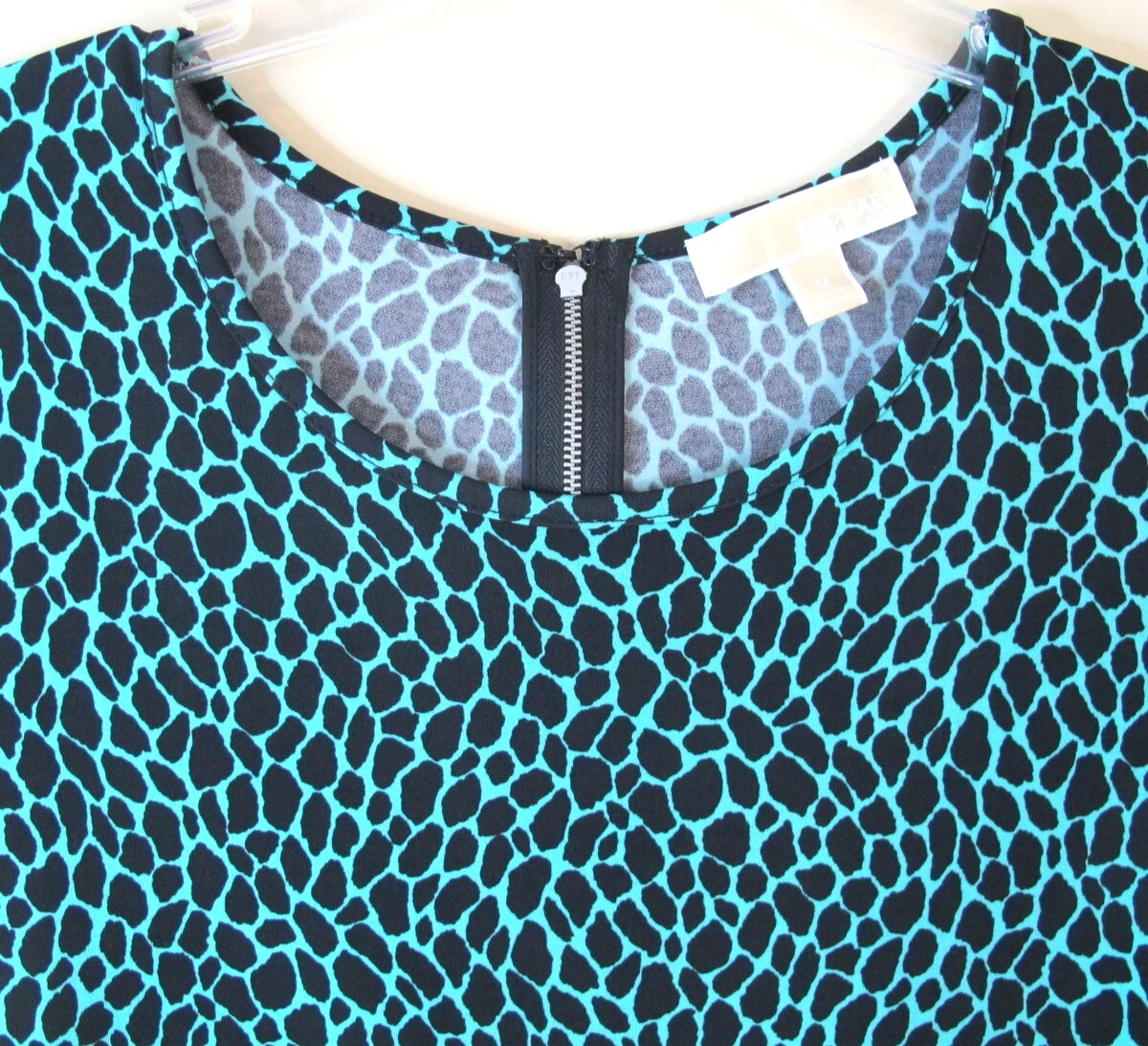 Abito tubino Michael Kors stampa animalier donna medio comodo elasticizzato