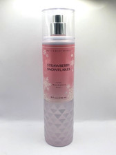 BATH AND BODY WORKS STRAWBERRY SNOWFLAKES BODY MIST 8 FL OZ
