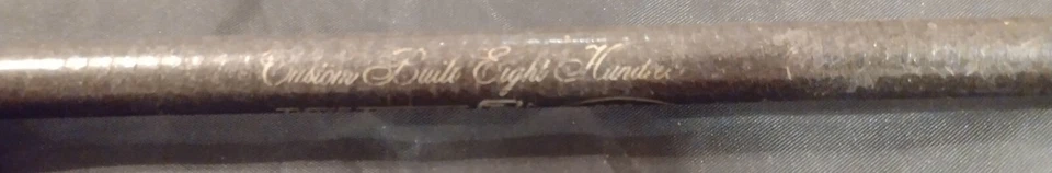 Caña de pescar vintage True Tempered de 3 piezas construida a medida ochocientos 802. 6 1/2’. Foto 2 de 4