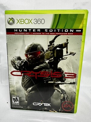 Crysis 3 - Hunter Edition (Microsoft Xbox 360, 2013) Xbox 360 Tested