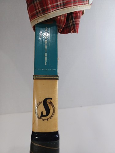 Vintage Spalding Pancho Tennis Racquet Wood Frame bag is damage - Picture 5 of 14