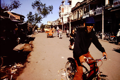 JAN NHA Street Scene Trang Vietnam Kodak Slide Ref J19
