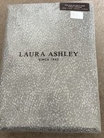 Laura Ashley Alnwick Steel Eyelet Fully Lined Curtains 88”x72” 223x183cm