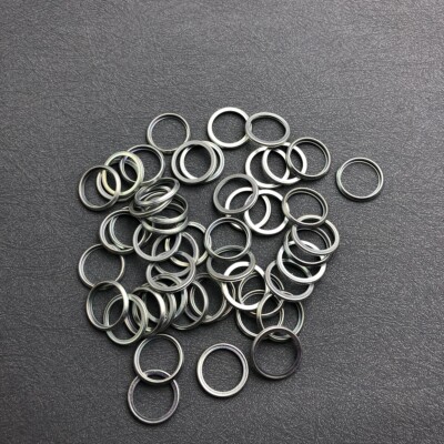 50pcs M16 Crush Washer Oil Drain Plug Gasket For Dorman 095-159