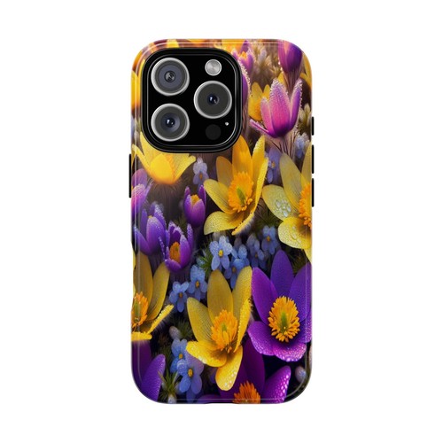 Colorful Floral Tough Case for iPhone - Durable & Stylish IPhone Protection - 第 8/93 張圖片