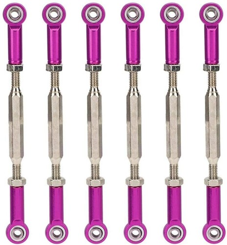1/10RC Car Push Rod Aluminum Alloy Turnbuckle Rod Linkage with Adjustable Length - Picture 16 of 28