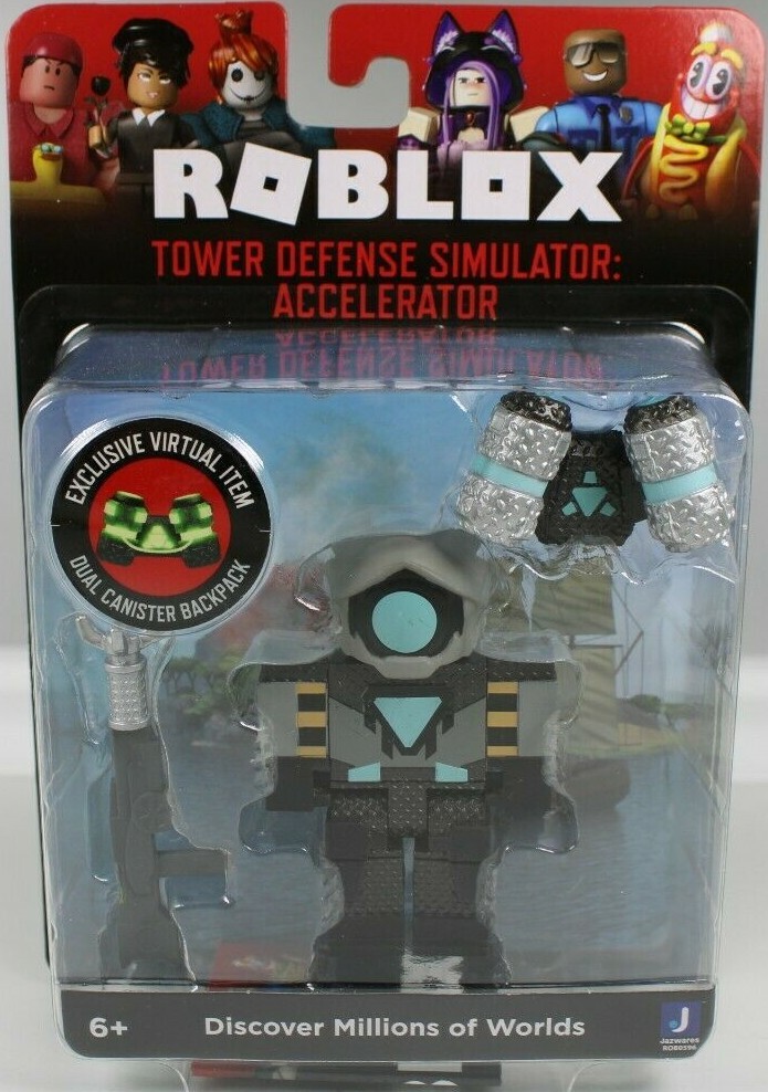ROBLOX TOWER DEFENSE SIMULATOR ACCELERATOR CORE FIGURE EXCLUSIVE VIRTUAL ITEM