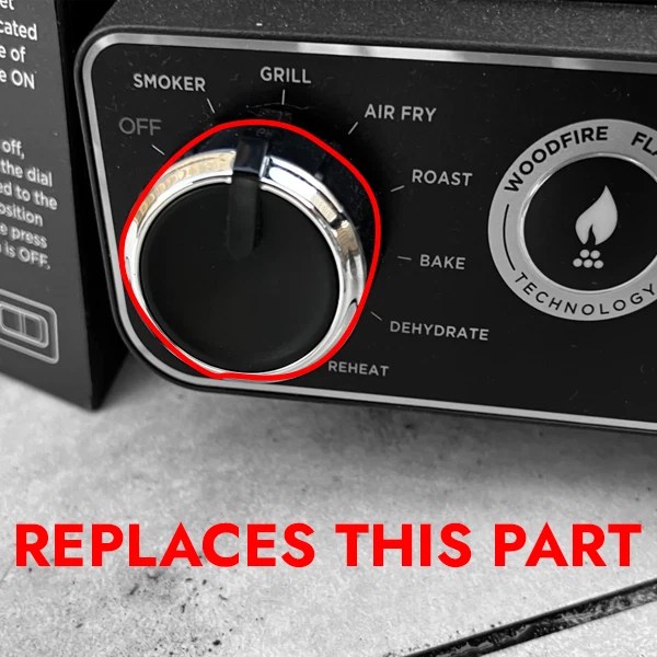Replacement Knob Dial For Ninja WoodFire Grill & Smoker OG701UK / OG850UK BEST - Image 3 of 3