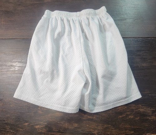 Boys Youth White Mesh Shorts Size Small - Picture 2 of 6