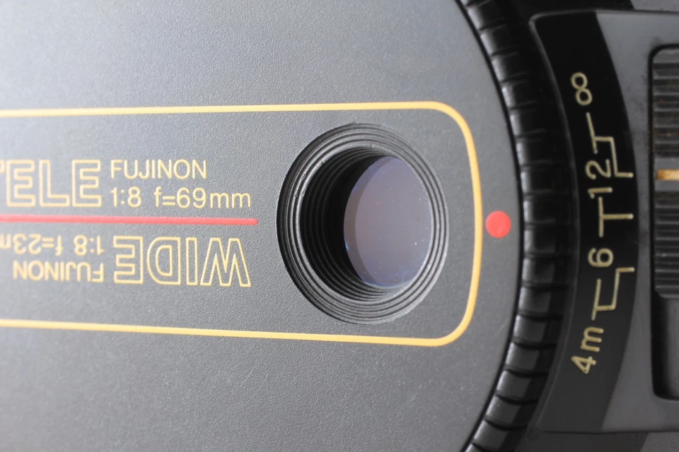 ▶️Reemplazado con batería nueva [EXC+5] FUJI TW-3 DX Tele Wide Half Film Camera 751 Foto 3 de 4