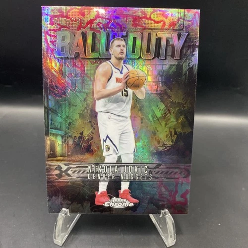 2025 Topps Chrome Nikola Jokić Refractors Magenta (RAW)