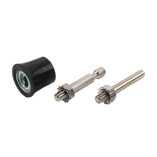 Disque abrasif type R Roll Lock support de pelle rotative tige 1/4" ponceuse à tige - Photo 8/28
