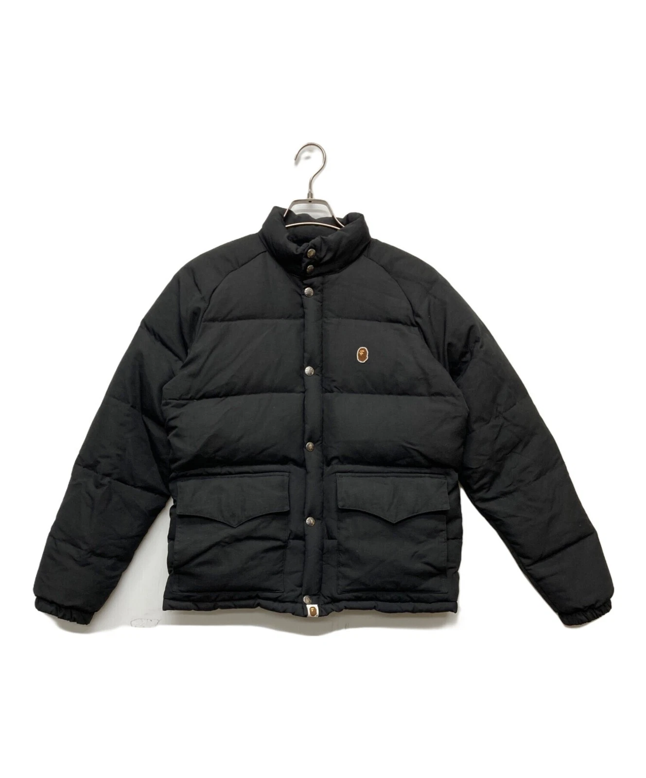 A Bathing APE Down Jacket 001GDG201007X Men's Size M Black - product detail image 1