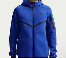 AUTHENTIC Nike Tech Fleece Full-Zip Hoodie in Blue