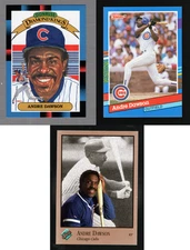 Andre Dawson AI-Graded 3-Pack! FREE SHIPPING! SEE DESCRIPTION FOR MORE DETAIL