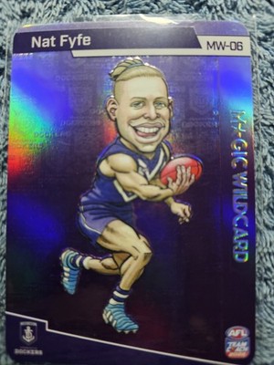 2022 AFL Teamcoach MW06 Nat Fyfe Fremantle Dockers Magic Wildcard