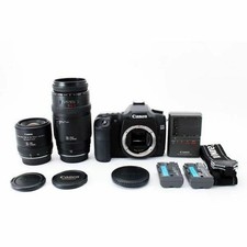 Canon EOS 50D Standard Telephoto Double Zoom Set very good condition with Strap