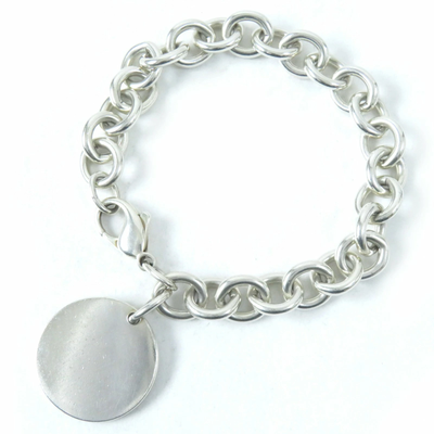 アクセサリー OLD \"TIFFANY&CO.\" ROUND PLATE BRACELET OLD TIFFANY&CO. ROUND PLATE BRACELET 【公式通販】
