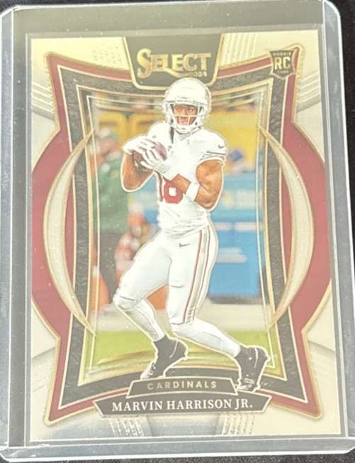 2024 Panini Select - Concourse Marvin Harrison Jr. #28 Silver Prizm  (RC)