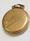 VINTAGE 16s 1909 ELGIN POCKET WATCH W/ TRAIN LOCOMOTIVE CASE