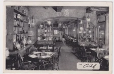 NEW YORK CITY THE CORTILE OFF 5th AVENUE 1948 TO ALICE NICHOLS, PULASKI NEW YORK