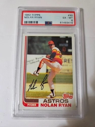 1982 Topps Nolan Ryan #90 PSA 8
