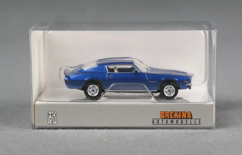 BREKINA 19920 H0,1:87 Chevrolet Camaro, blau, 1966 NEUHEIT 2025!