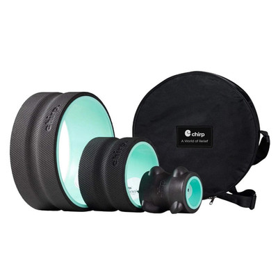 Chirp Wheel+ 3-pack Relief Wheel Back & Neck Pain Set.