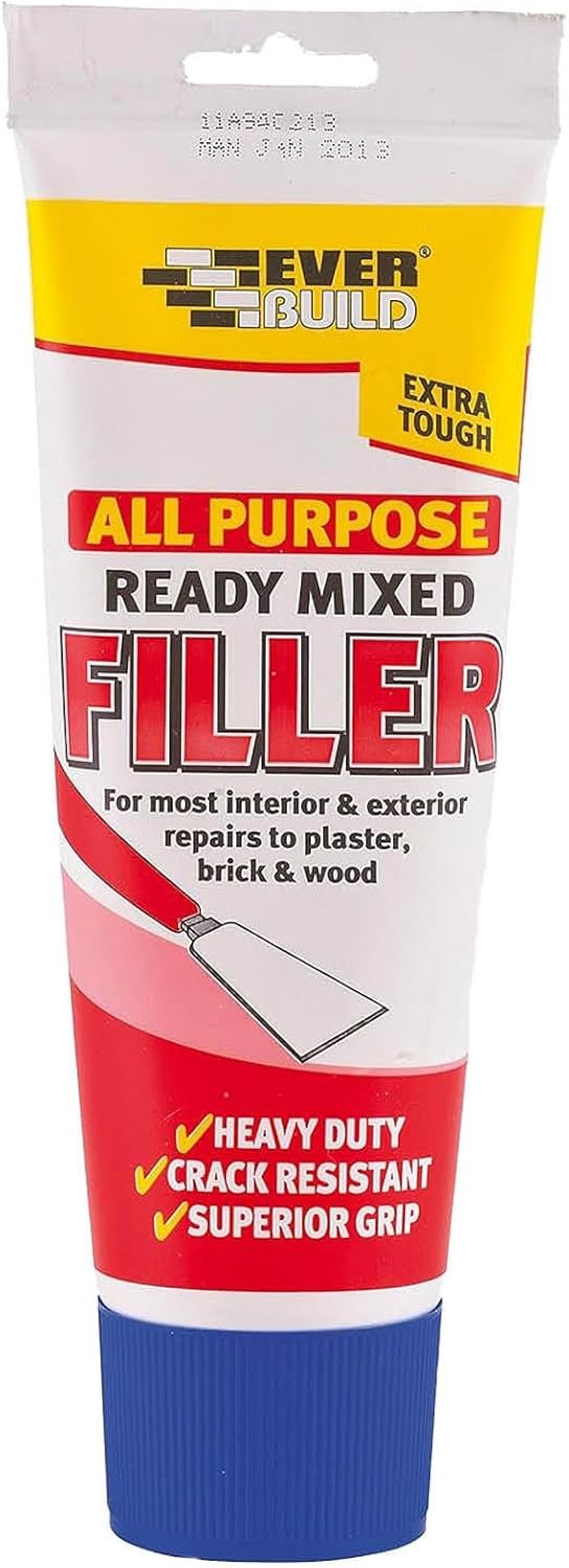 Everbuild All Purpose Ready Mixed Filler – Interior & Exterior – Dries White – 3