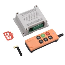 6 Channel 10A Relay Receiver Wireless Remote Control RF Switch 12-36V 6CH