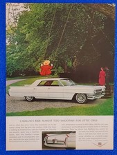 1964 Cadillac Original Vintage Print Ad American Automotive Style And Luxury 1964 Cadillac Original Vintage Print Ad American Automotive Style And Luxury