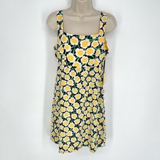 Diane von Furstenberg X Target NEW '90s Shift Poppy Mini Sz 4 Yellow Sleeveless