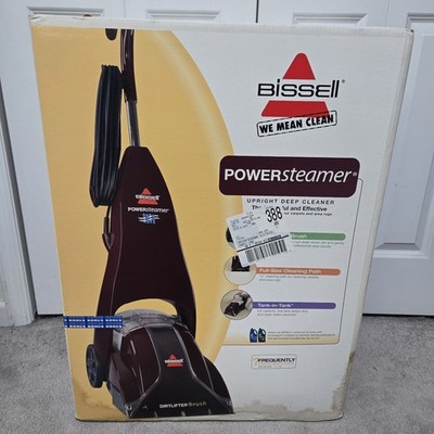 Bissell Power Steamer Upright Deep Cleaner Model 1685  NEW IN SEALED BOX