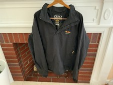 Zero Restriction Gore-Tex Quarter Snap Pullover Jacket XL Black MADE IN USA