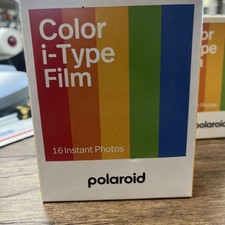 Polaroid Color i-Type Film, 16 Instant Photos, Instant Film, MFG Date 03/2026