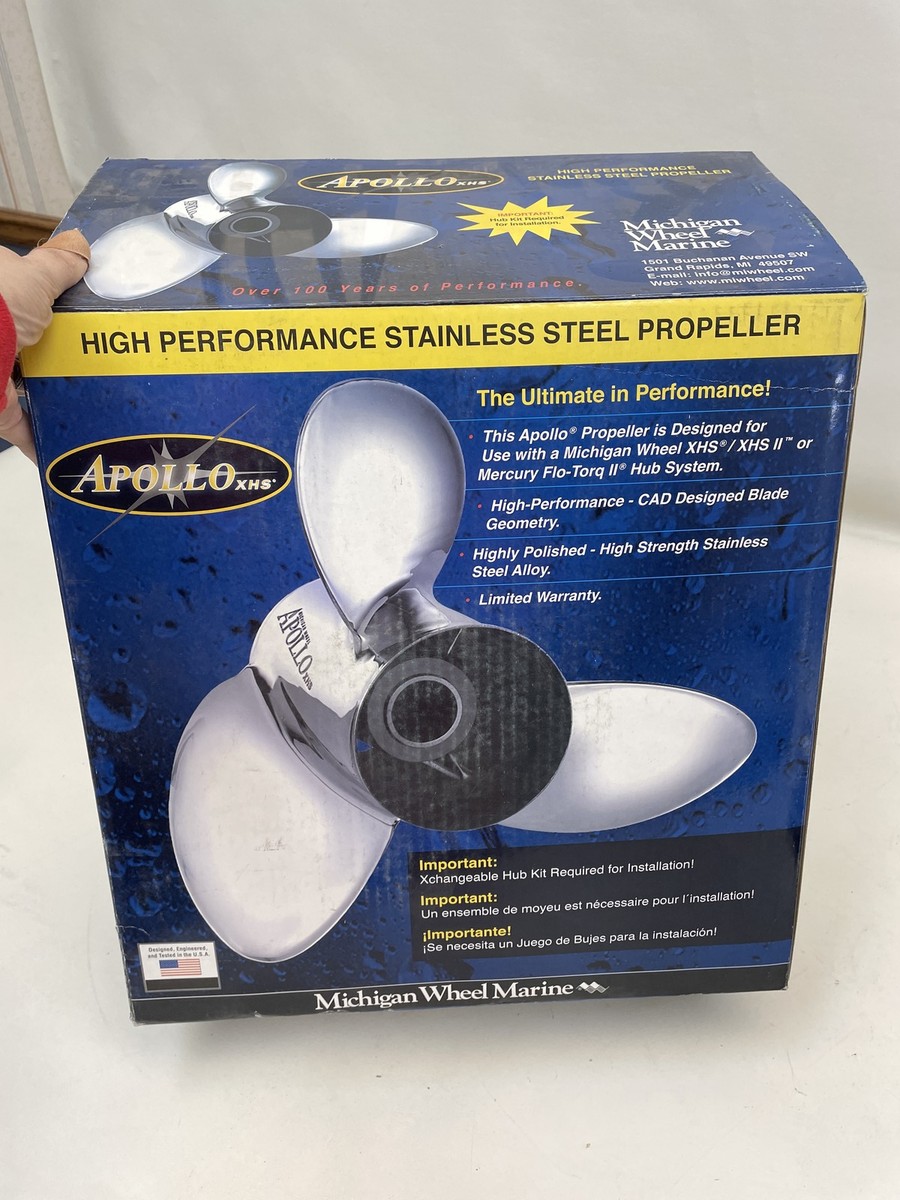MICHIGAN WHEEL 993042 APOLLO XHS 3 BLADE SS RH 14 3/8