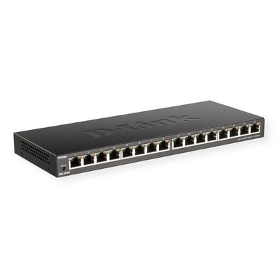 DGS-1016S/E D-Link DGS-1016S Unmanaged Gigabit Ethernet (10/100/1000) Full Du ~D~