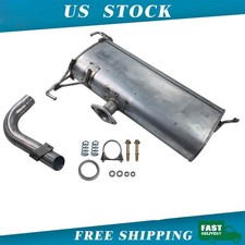 Rear Exhaust Muffler For 12-17 Mitsubishi Lancer 2.4l Awd Non Turbo Stainless