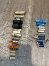 25 NOS! Vintage SPRAGUE, RCA, NYTRONICS, Sangamo+ West Cap + More!
