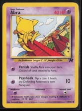 Abra 49/82 - Team Rocket - PTCG - LP