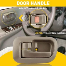 Interior Door Pull Handle Front Driver Side Beige For 1998-2003 Toyota Sienna
