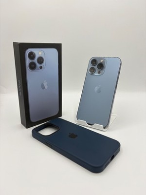 Apple iPhone 13 Pro - 128GB - Sierra Blue (Ohne Simlock) (Dual-SIM) + Apple Case